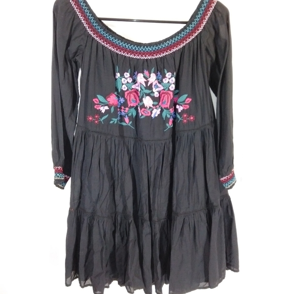NWT Free People Sunbeams Mini Dress - Picture 2 of 10